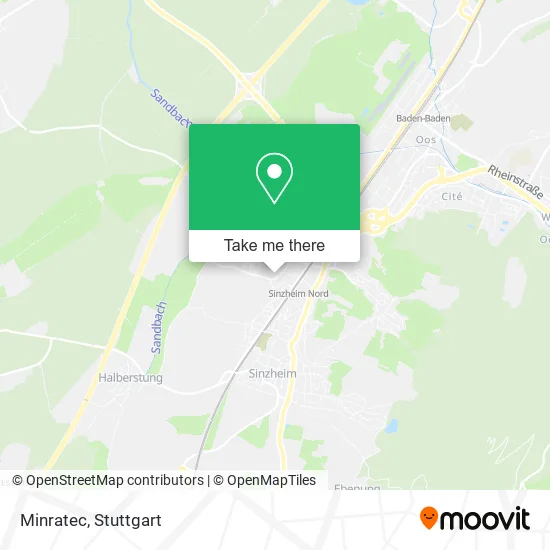 Карта Minratec