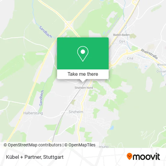 Карта Kübel + Partner