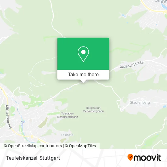 Карта Teufelskanzel