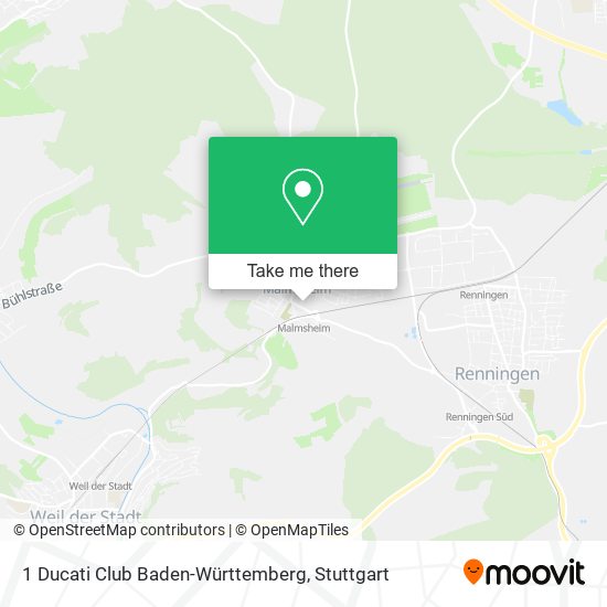 1 Ducati Club Baden-Württemberg map