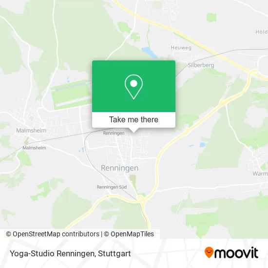 Карта Yoga-Studio Renningen