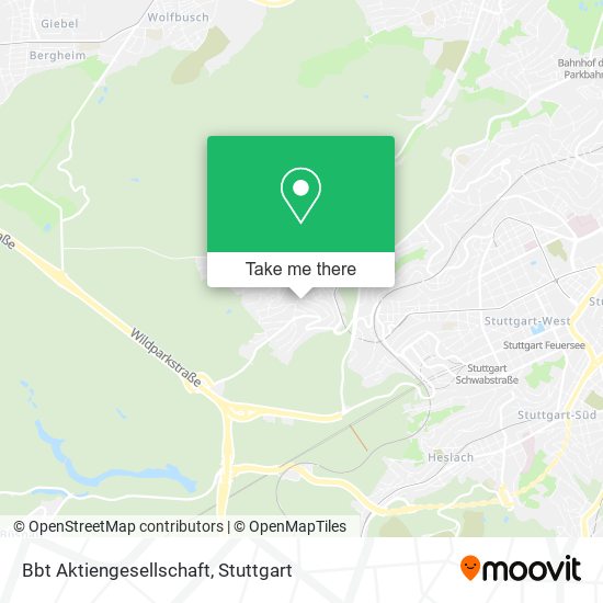 Bbt Aktiengesellschaft map