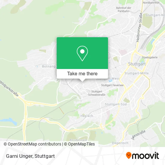 Карта Garni Unger
