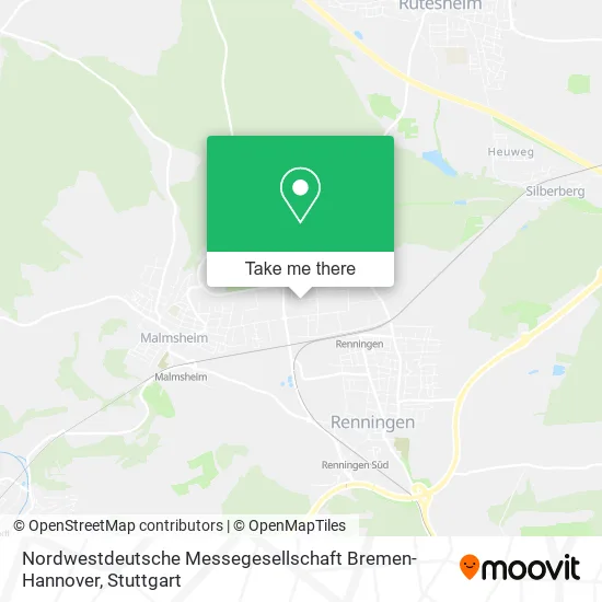 Карта Nordwestdeutsche Messegesellschaft Bremen-Hannover