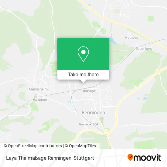 Карта Laya Thaimaßage Renningen