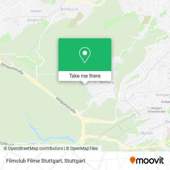 Filmclub Filme Stuttgart map