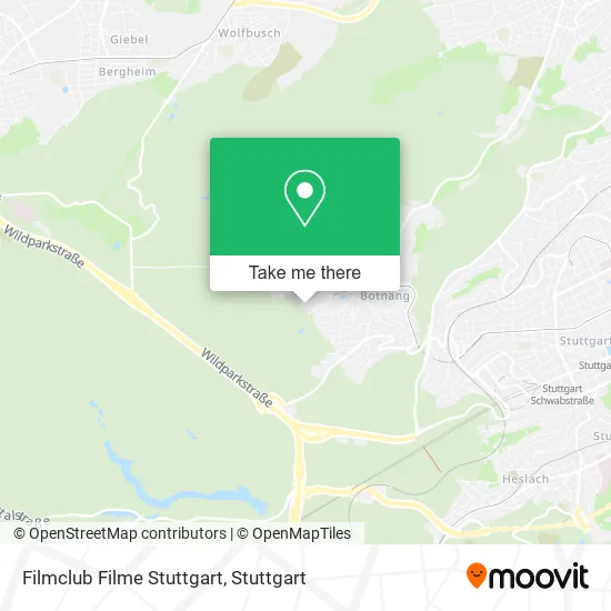 Карта Filmclub Filme Stuttgart