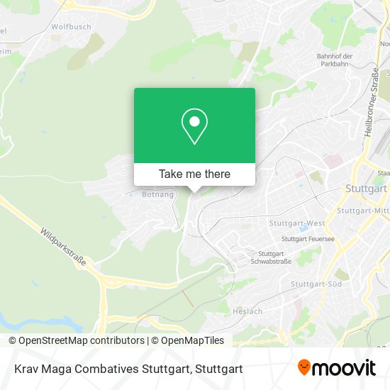 Krav Maga Combatives Stuttgart map