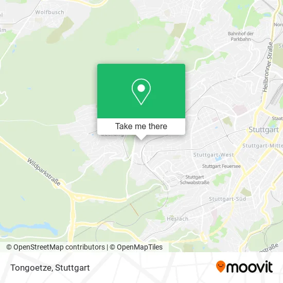 Карта Tongoetze
