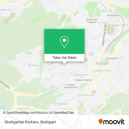 Stuttgarter Kickers map