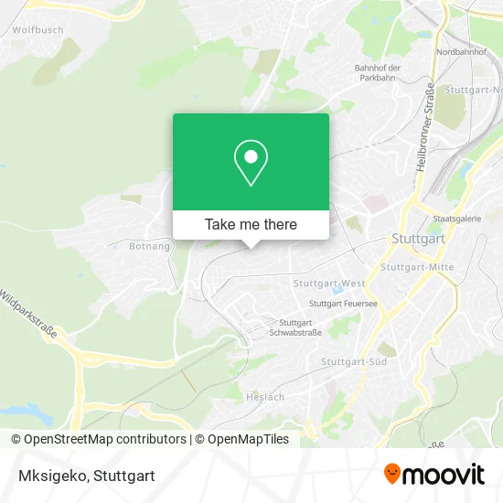 Карта Mksigeko