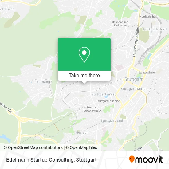 Карта Edelmann Startup Consulting