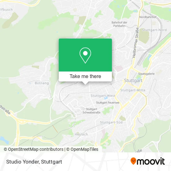 Карта Studio Yonder