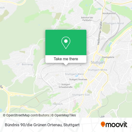Bündnis 90/die Grünen Ortenau map