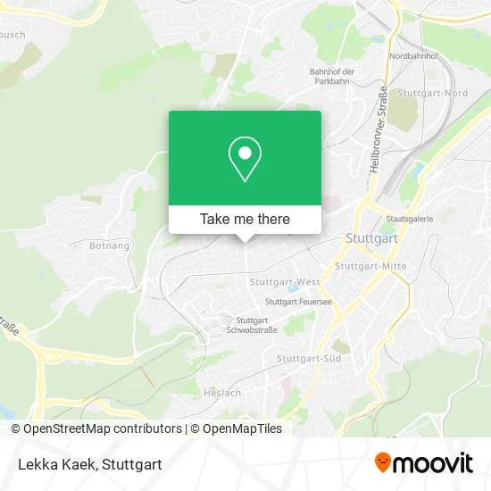 Карта Lekka Kaek