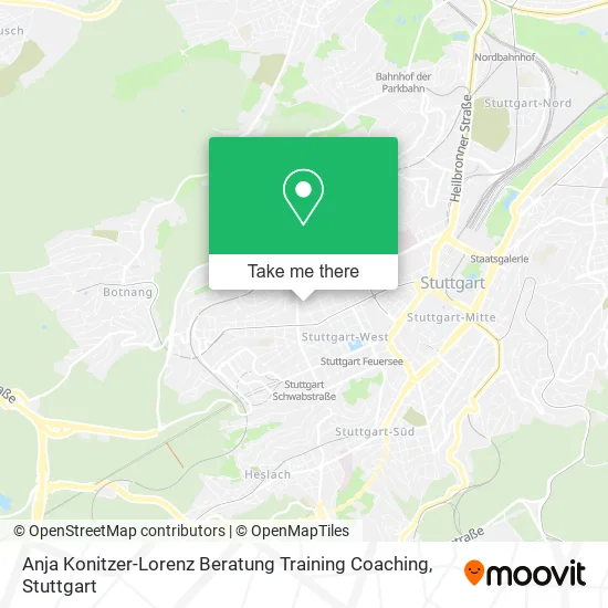 Карта Anja Konitzer-Lorenz Beratung Training Coaching