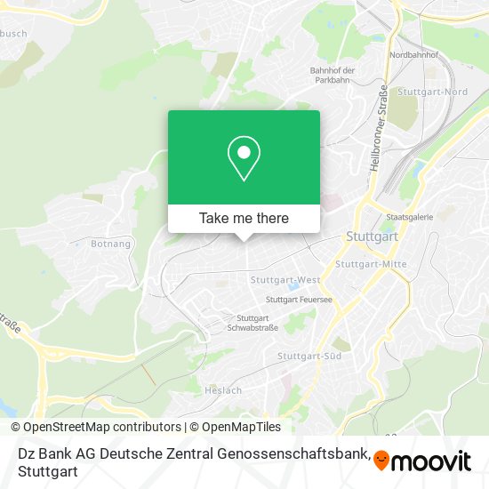 Dz Bank AG Deutsche Zentral Genossenschaftsbank map
