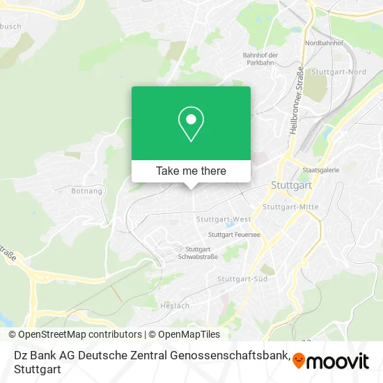 Карта Dz Bank AG Deutsche Zentral Genossenschaftsbank
