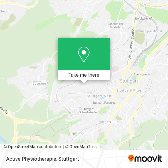 Карта Active Physiotherapie
