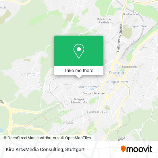Kira Art&Media Consulting map