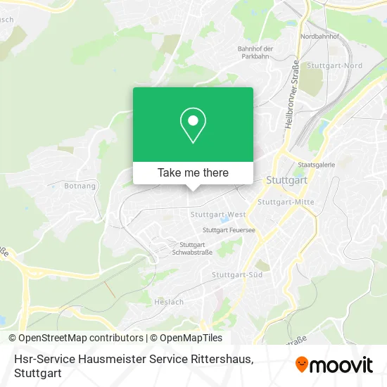 Карта Hsr-Service Hausmeister Service Rittershaus