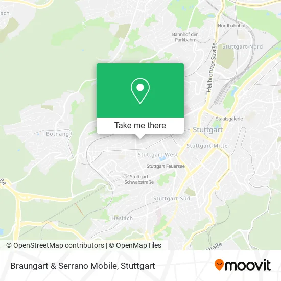 Карта Braungart & Serrano Mobile