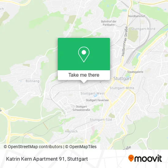 Карта Katrin Kern Apartment 91