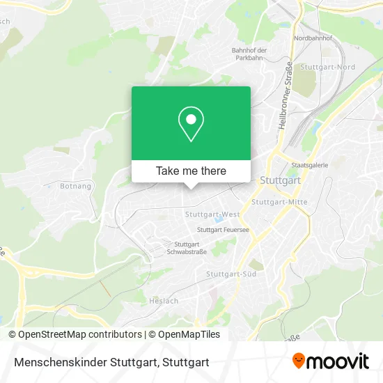 Карта Menschenskinder Stuttgart