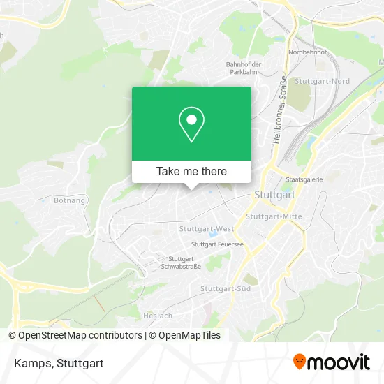 Карта Kamps