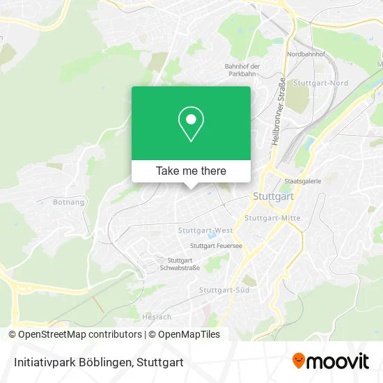 Карта Initiativpark Böblingen