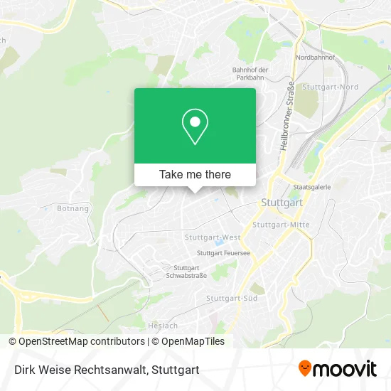 Карта Dirk Weise Rechtsanwalt