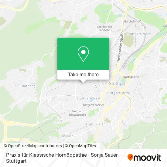 Карта Praxis für Klassische Homöopathie - Sonja Sauer