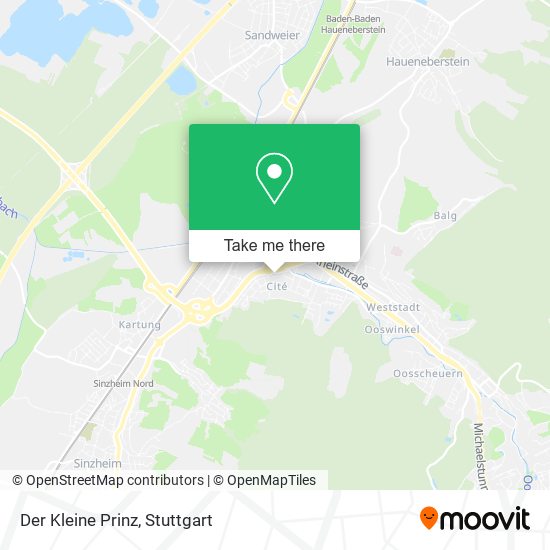 Карта Der Kleine Prinz