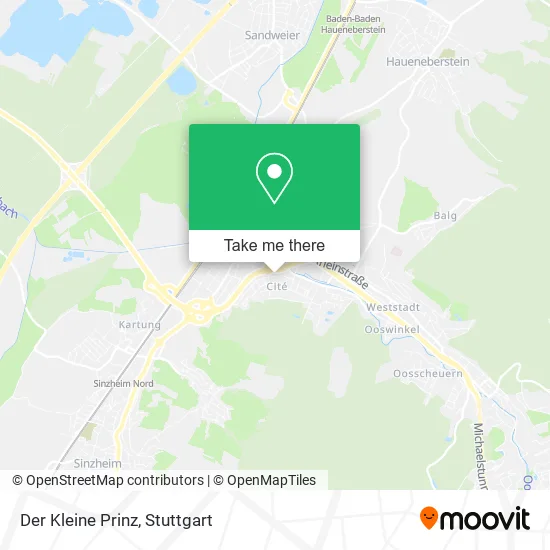 Карта Der Kleine Prinz