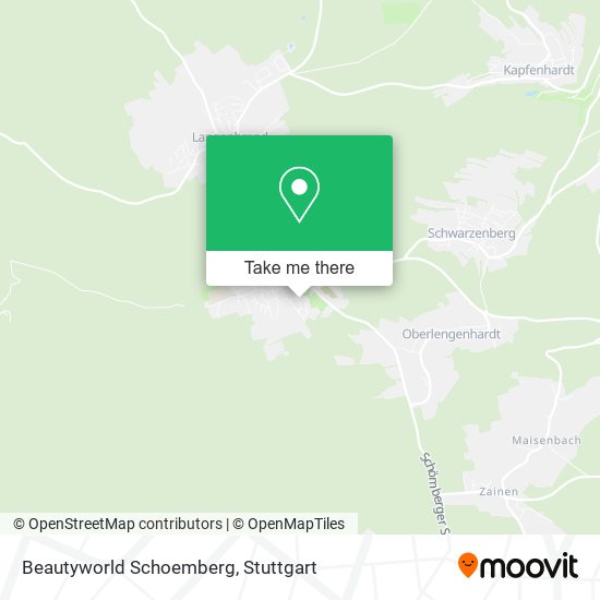 Beautyworld Schoemberg map