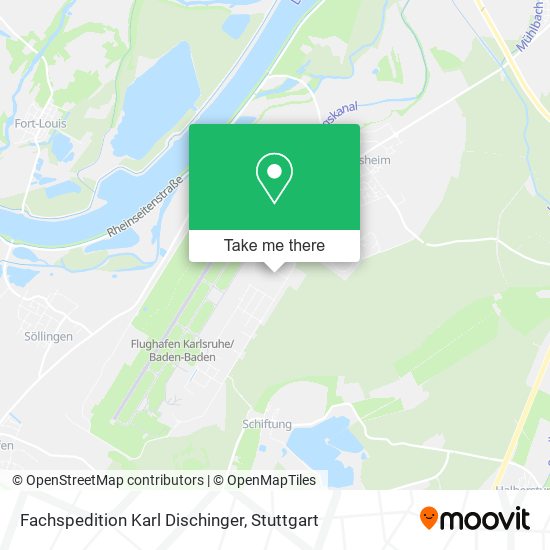 Карта Fachspedition Karl Dischinger