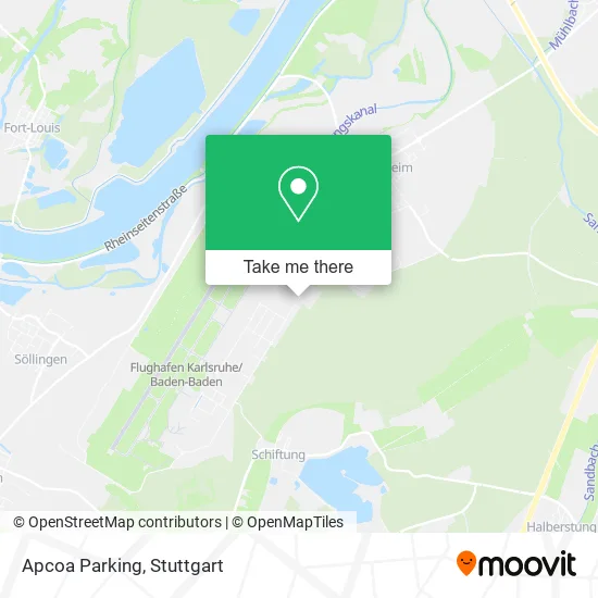 Карта Apcoa Parking
