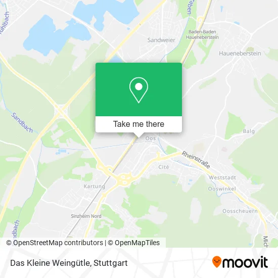 Карта Das Kleine Weingütle