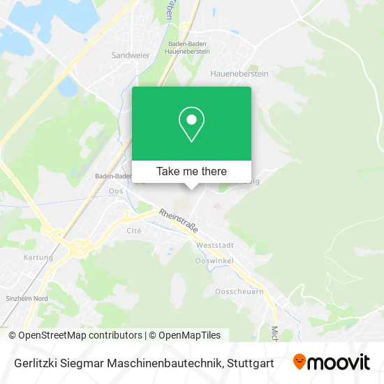 Карта Gerlitzki Siegmar Maschinenbautechnik