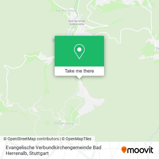Evangelische Verbundkirchengemeinde Bad Herrenalb map