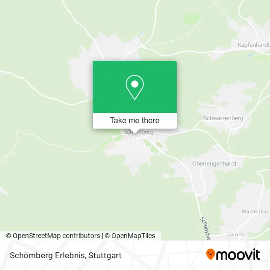 Карта Schömberg Erlebnis