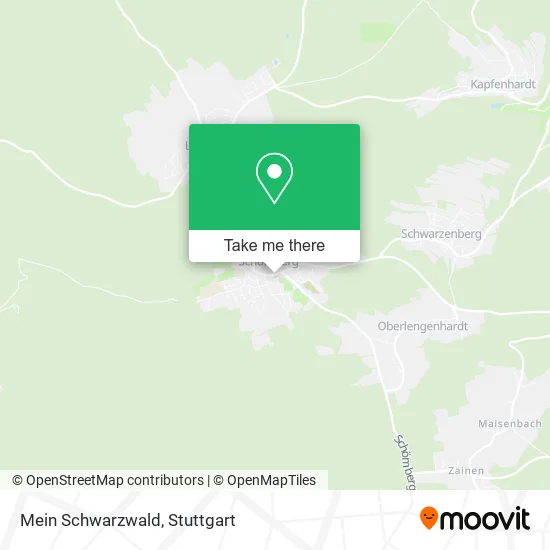 Карта Mein Schwarzwald