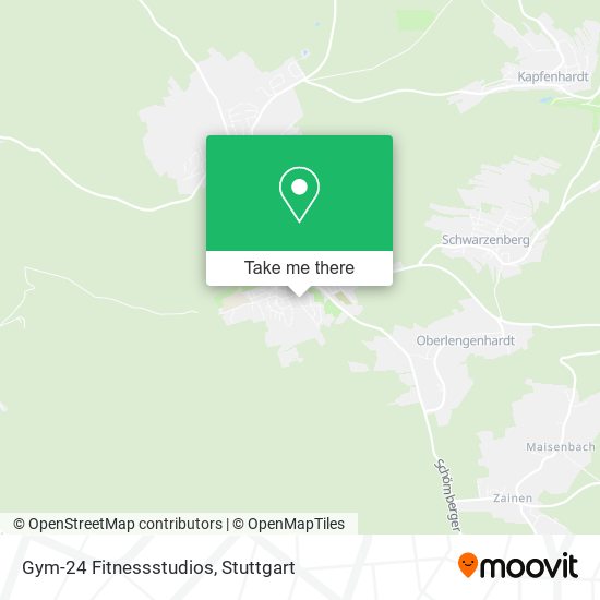 Gym-24 Fitnessstudios map