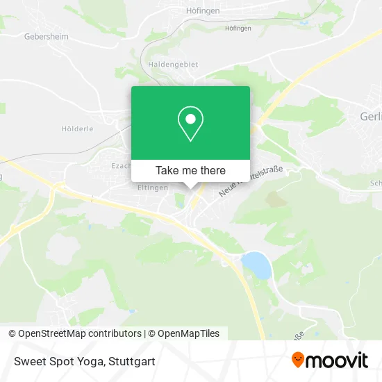 Карта Sweet Spot Yoga