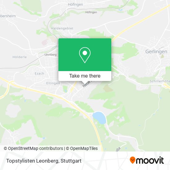 Topstylisten Leonberg map