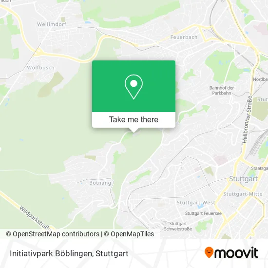 Карта Initiativpark Böblingen