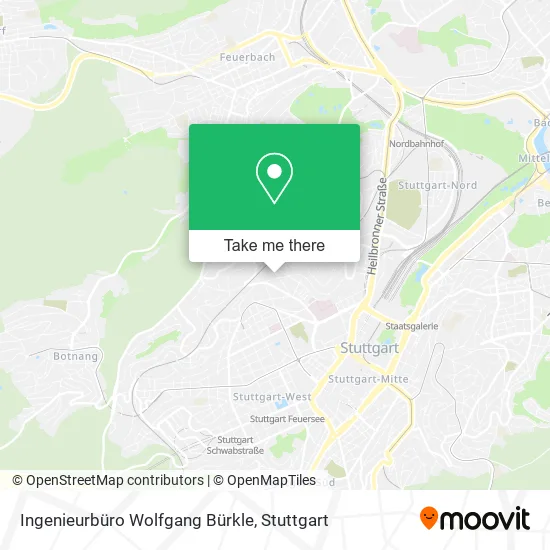 Карта Ingenieurbüro Wolfgang Bürkle