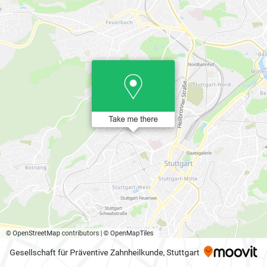 Gesellschaft für Präventive Zahnheilkunde map