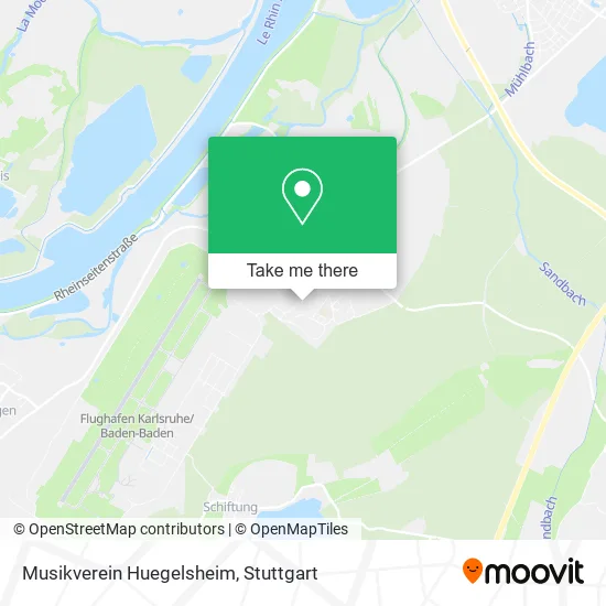 Карта Musikverein Huegelsheim