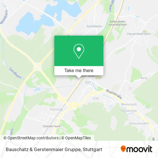 Карта Bauschatz & Gerstenmaier Gruppe